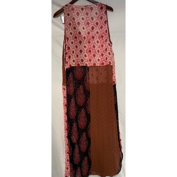 Zara Bohemian Patchwork Sleeveless Dress - Picture 2 of 4